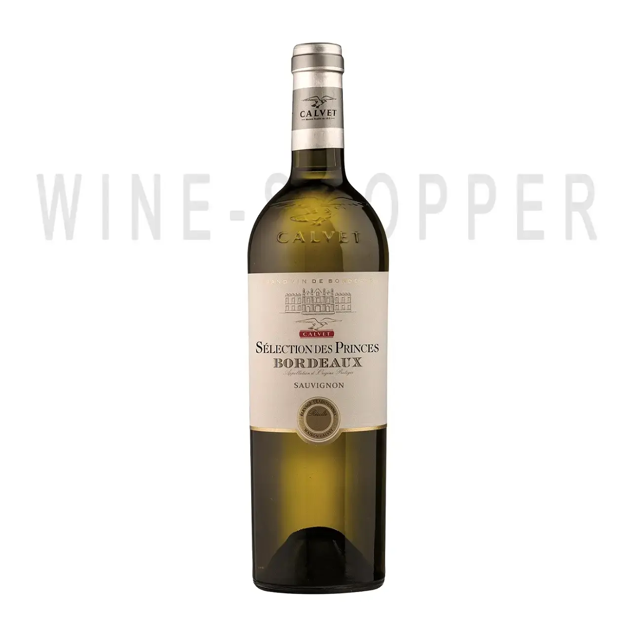 Вино Calvet, Selection des Princes Blanc, Bordeaux АОP 2024 0.75 л