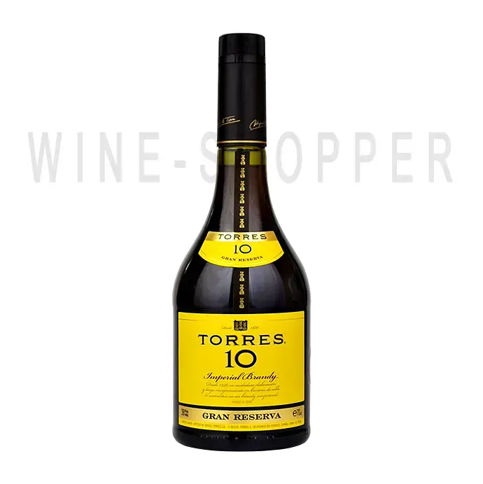 Бренди Torres 10 Gran Reserva, 0.5 л