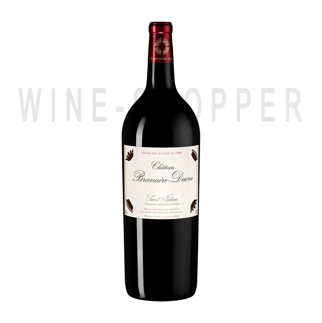 Вино Chateau Branaire-Ducru, AOC Saint-Julien 4-eme Grand Cru Classe 2008 1.5 л