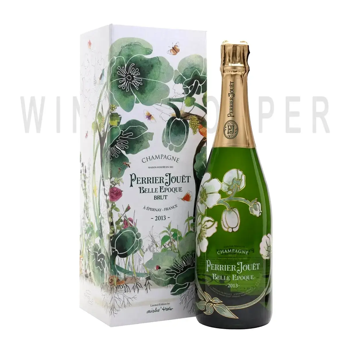 Шампанское Perrier-Jouet, Belle Epoque Brut, Champagne AOC, gift box 2013 0.75 л