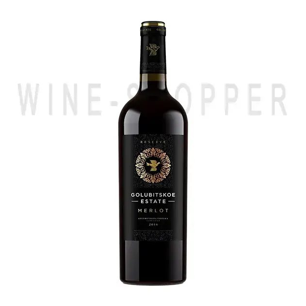 Вино Golubitskoe Estate, Merlot Reserve, 2016, 0.75 л
