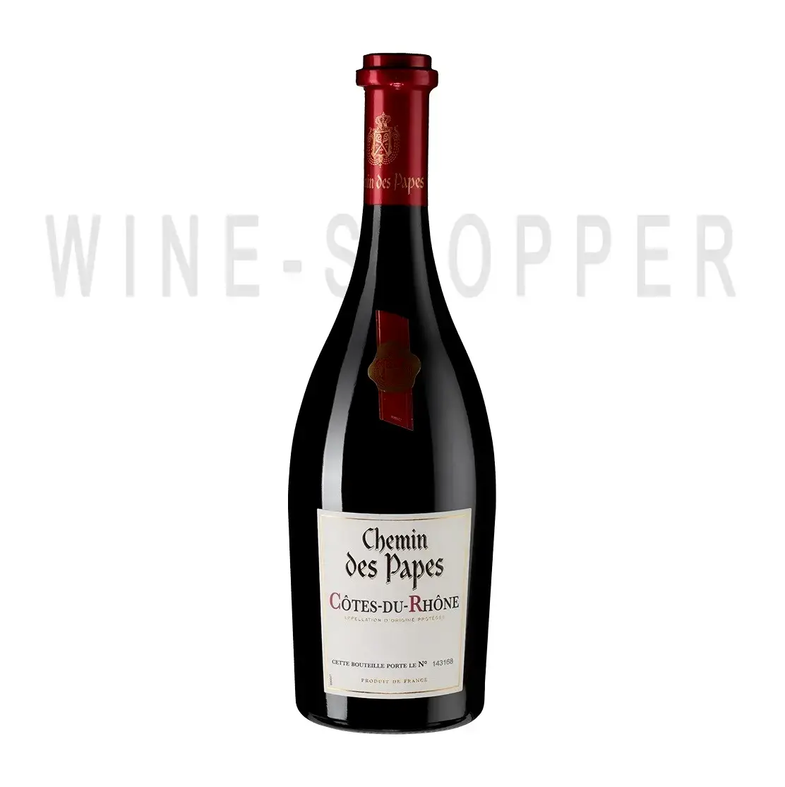 Вино Chemin des Papes Rouge, Cotes du Rhone AOC 2019 0.75 л