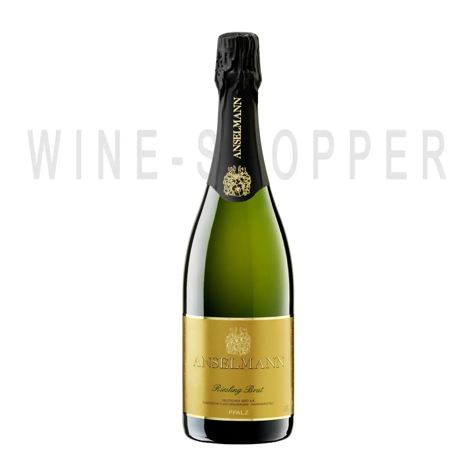 Игристое вино Anselmann, Riesling Brut 2018 0.75 л