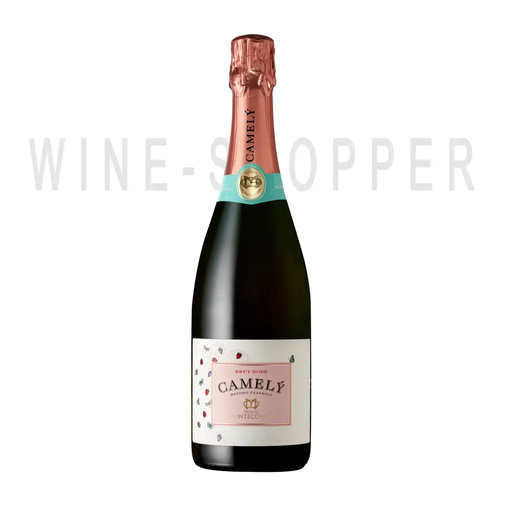 Игристое вино Tenuta Montecchiesi, Camely Rose Brut 2017 0.75 л