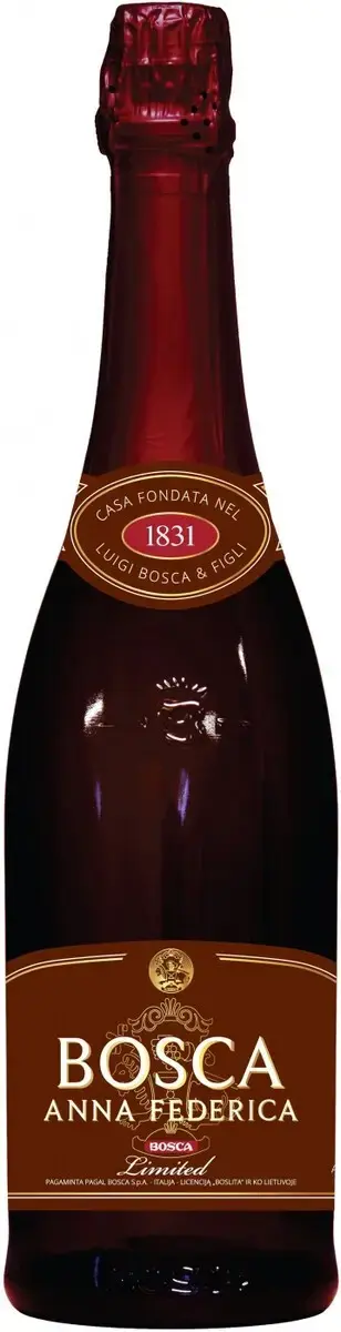 Игристое вино Bosca Anna Federica Limited Red Sweet, 0.75 л