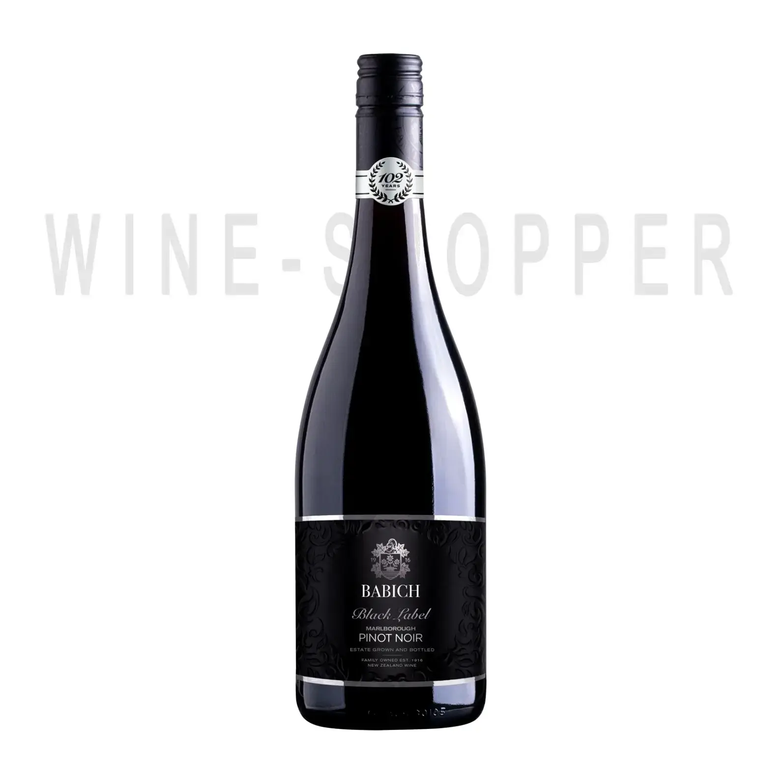 Вино Babich Wines, Black Label Pinot Noir, Marlborough 2019 0.75 л