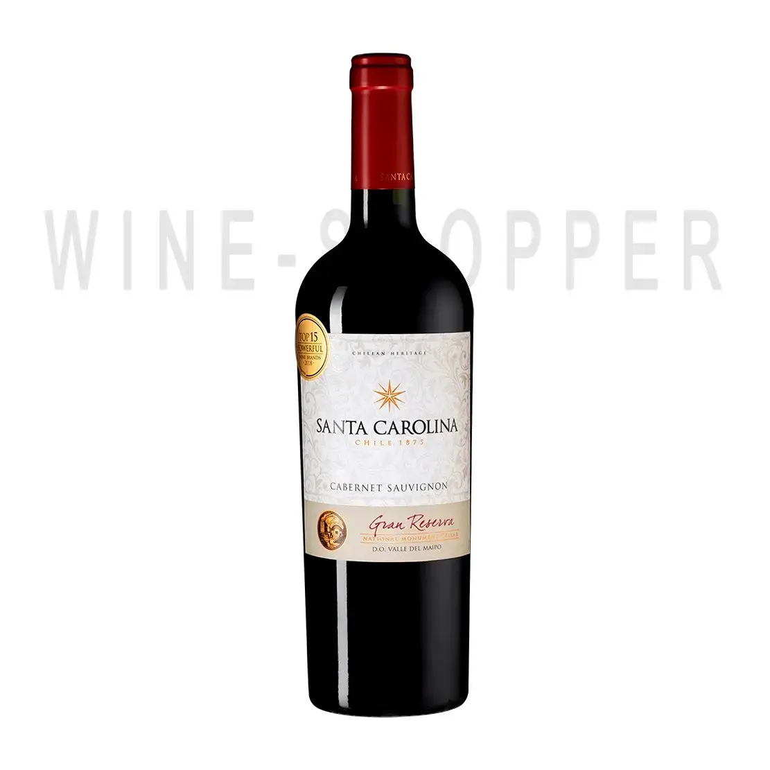 Вино Santa Carolina, Gran Reserva Cabernet Sauvignon, Valle del Maipo DO 2018 0.75 л