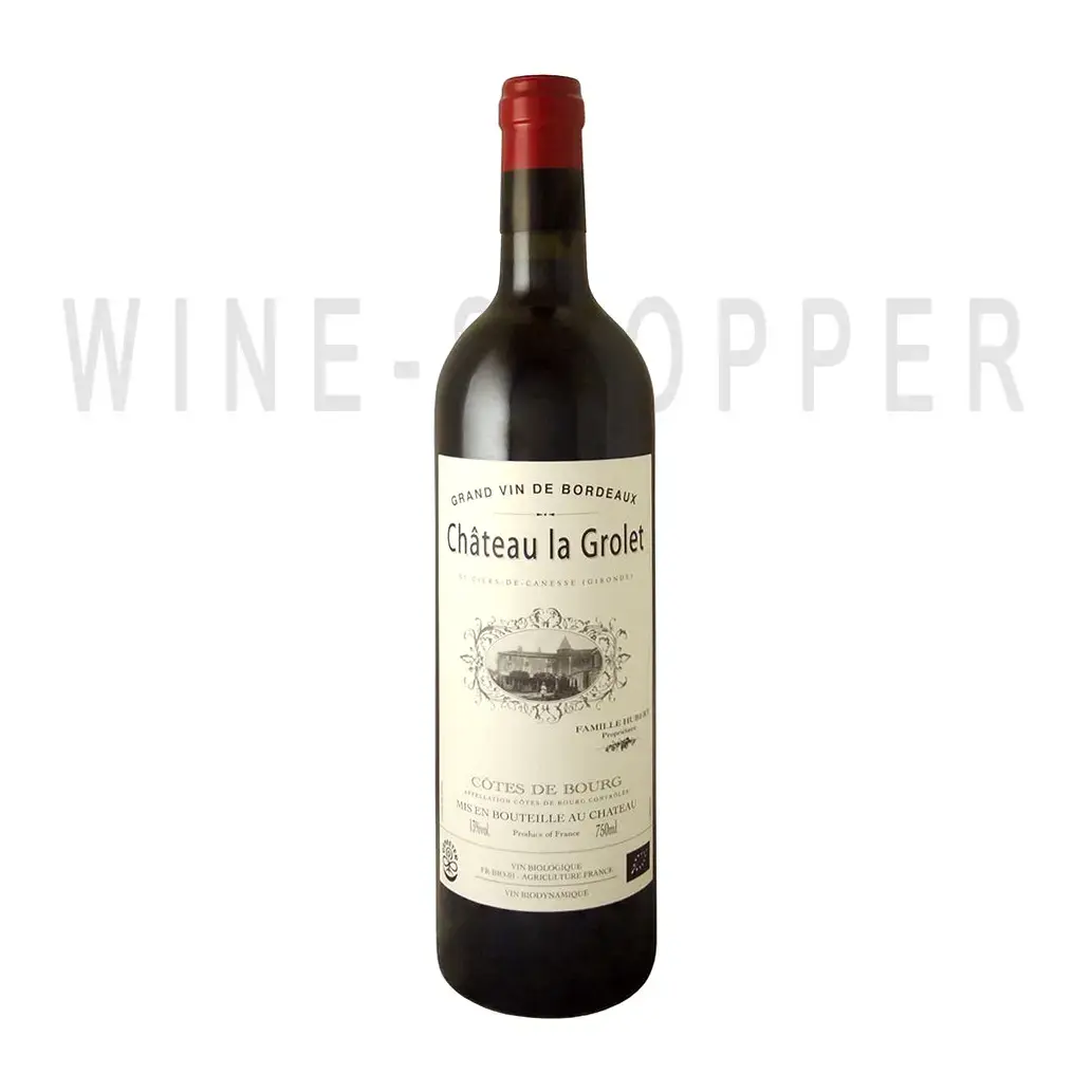 Вино Chateau La Grolet, Cotes de Bourg AOC 2019 0.75 л