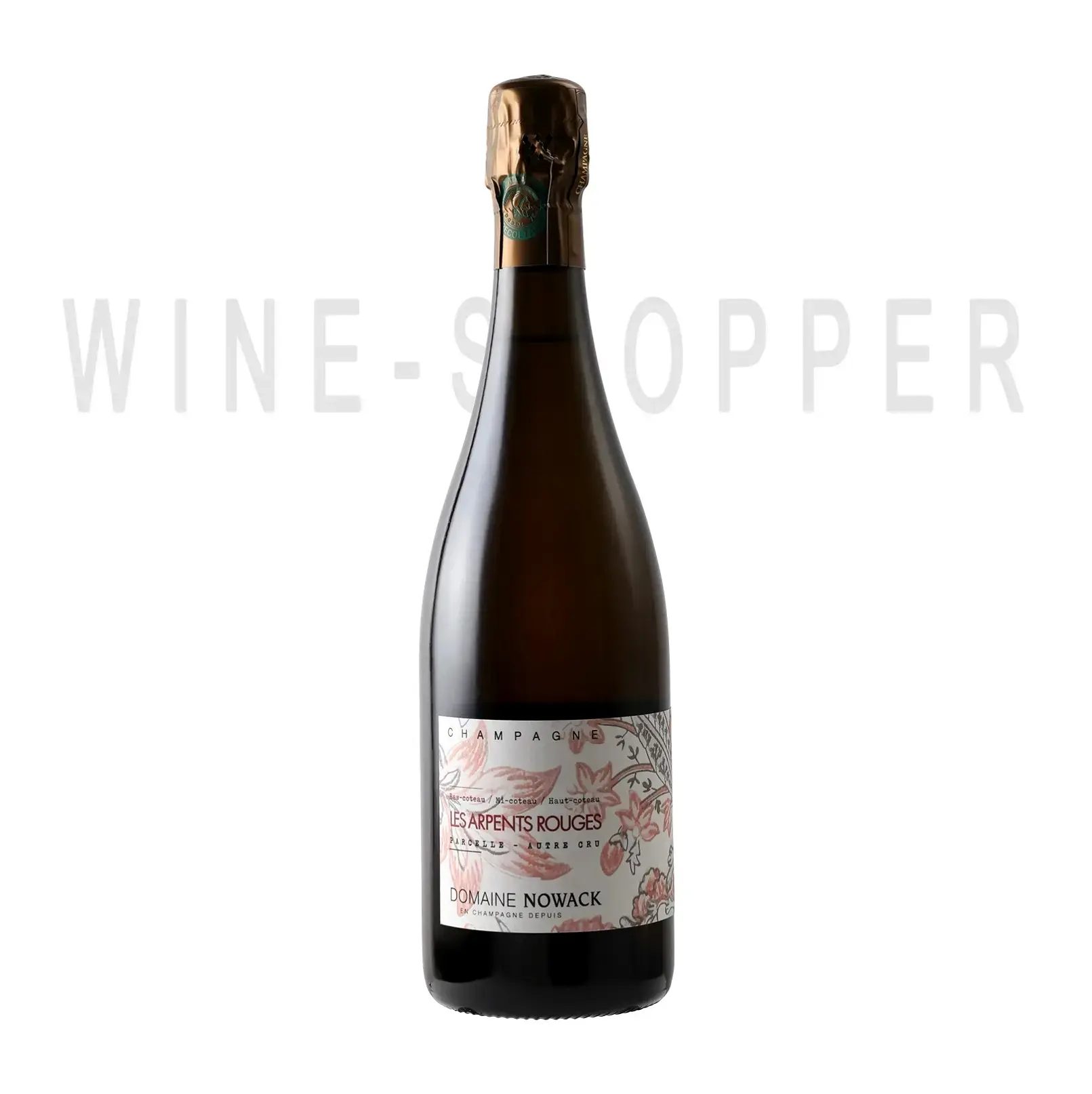 Шампанское Domaine Nowack, Les Arpents Rouges Extra Brut, Champagne AOC 2017 0.75 л