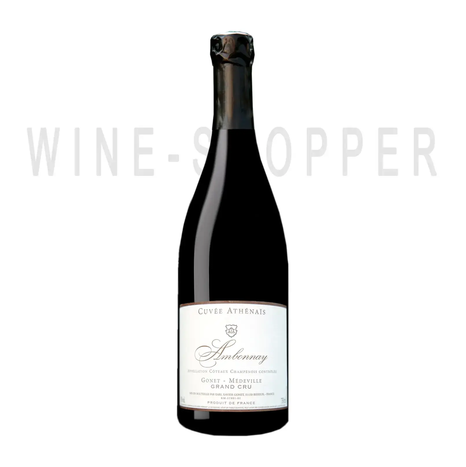 Вино Champagnes Gonet-Medeville, Cuvee Athenais, Ambonnay Coteaux Champenois AOC 2015 0.75 л