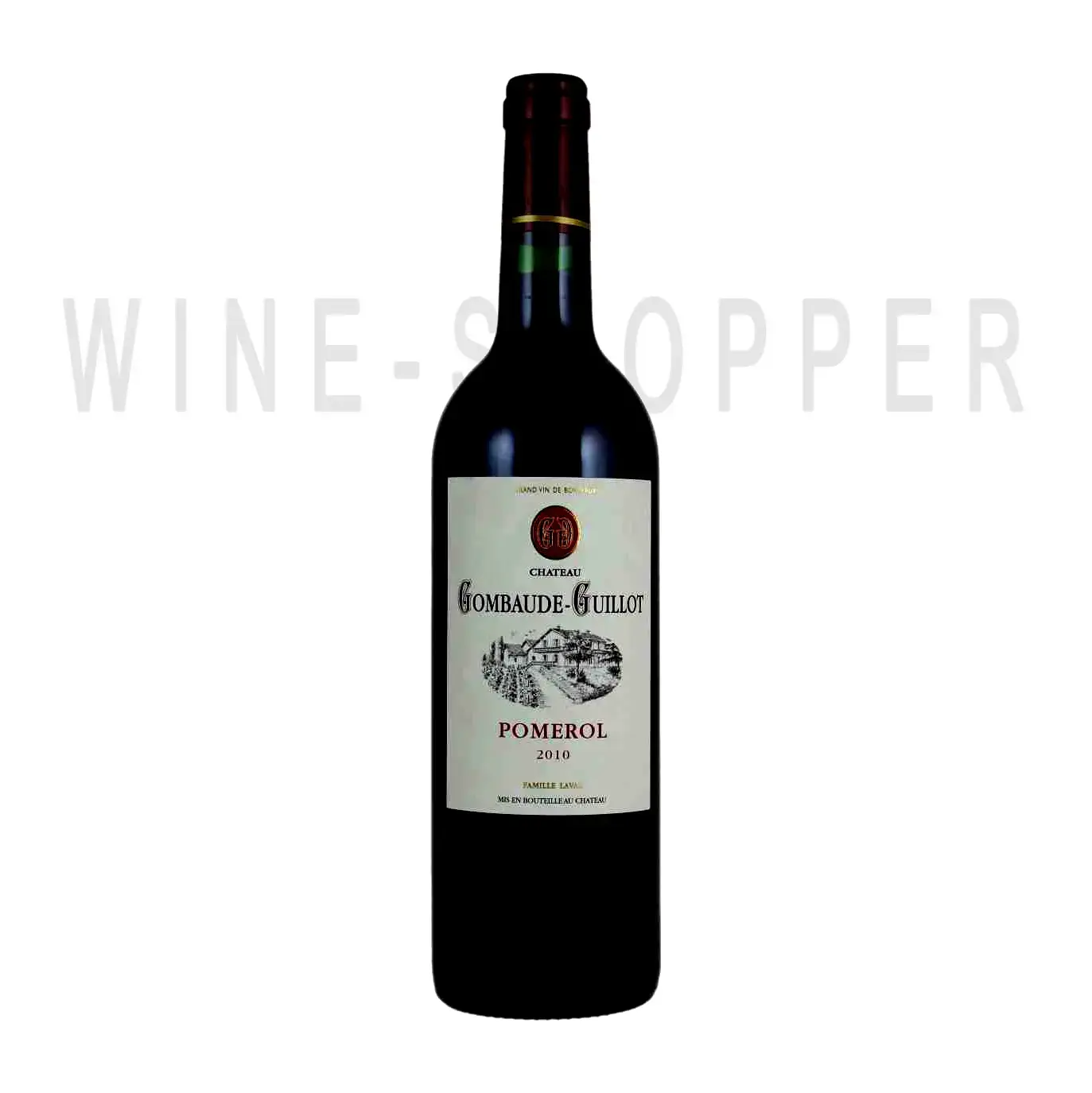 Вино Chateau Gombaude Guillot, Pomerol AOC 2010 0.75 л
