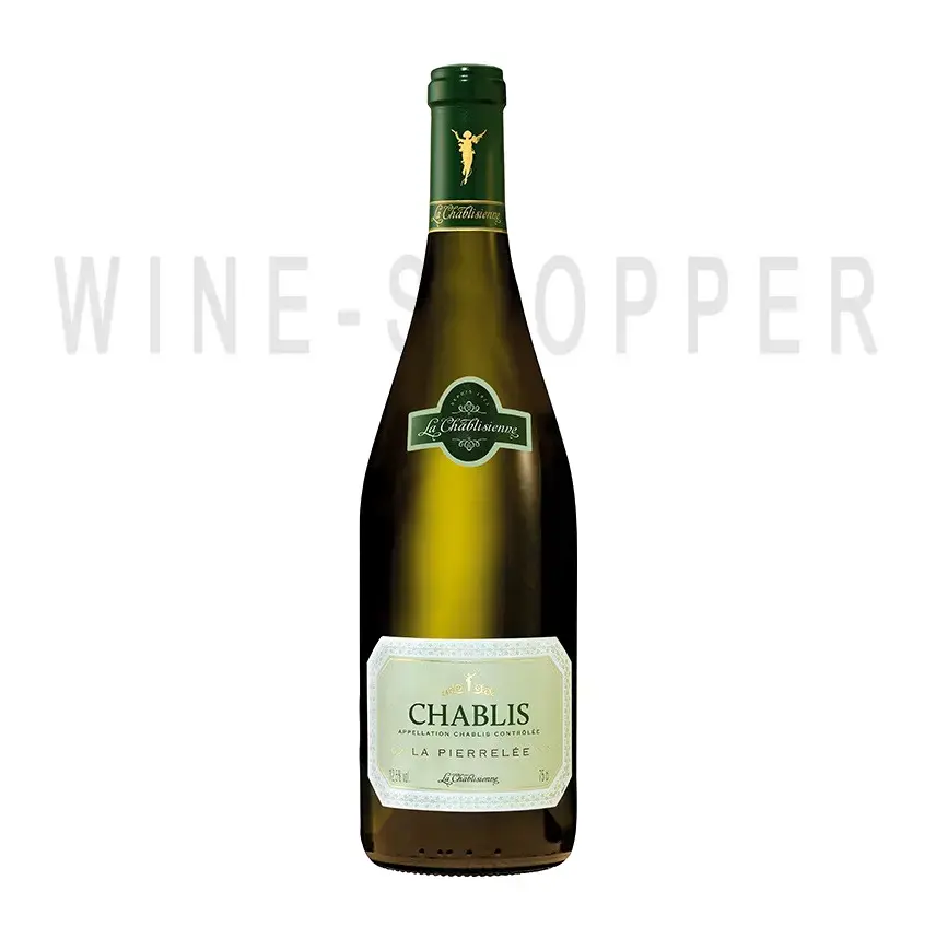 Вино Chablis AOC La Pierrelee 2018 0.75 л