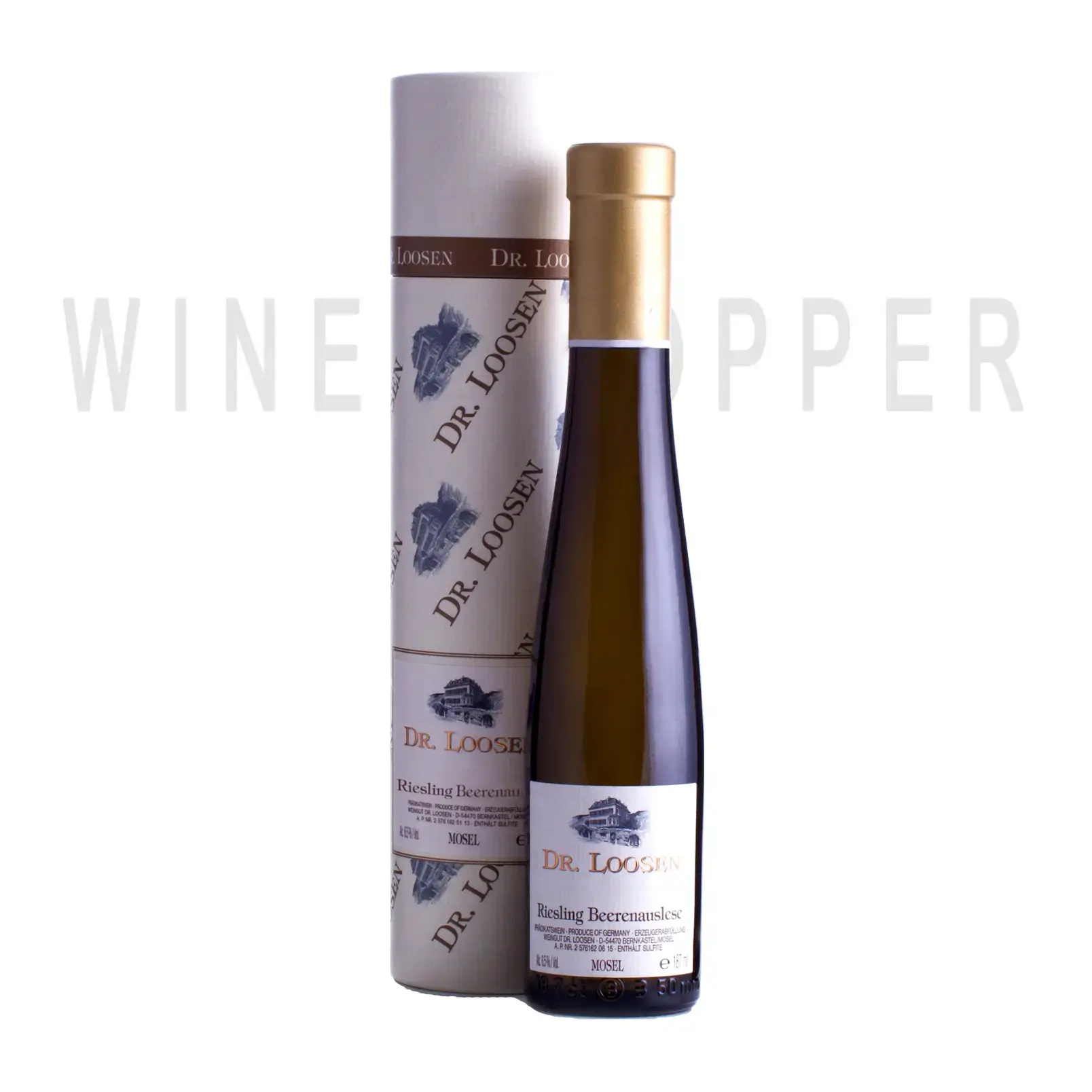 Вино Dr. Loosen, Riesling Beerenauslese, 2017, in tube 2017 0.187 л