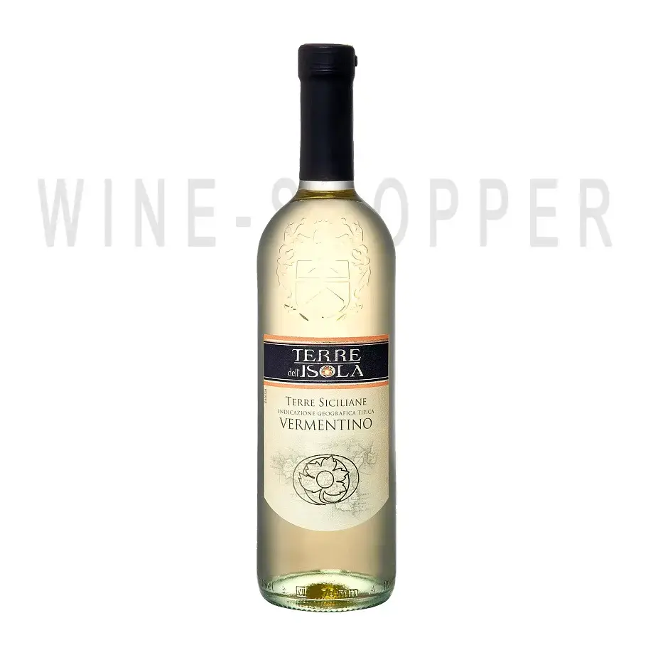 Вино Contri Spumanti, Terre dell'Isola Vermentino Terre Siciliane IGT 0.75 л