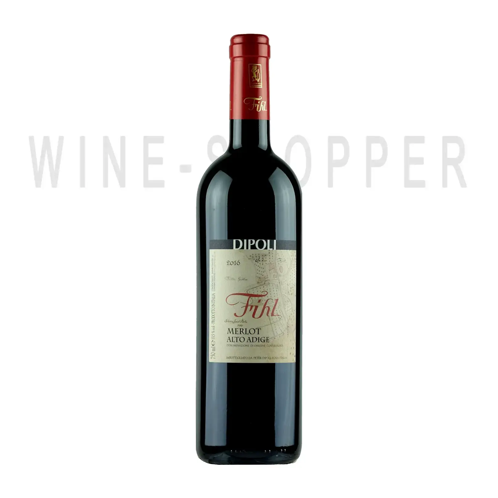 Вино Peter Dipoli Fihl Merlot Alto Adige DOC 2016 0.75 л