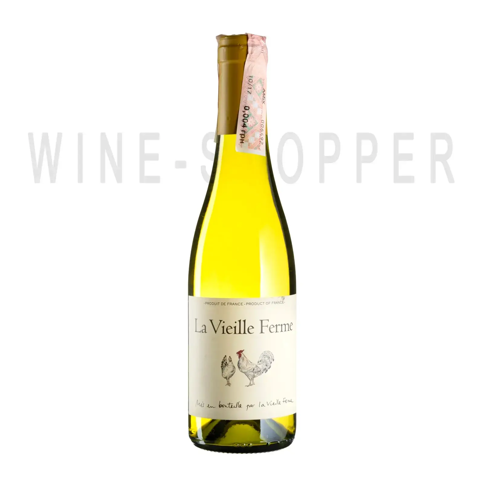 Вино Perrin et Fils, La Vieille Ferme Blanc, Cotes du Luberon AOC, 2019 0.375 л