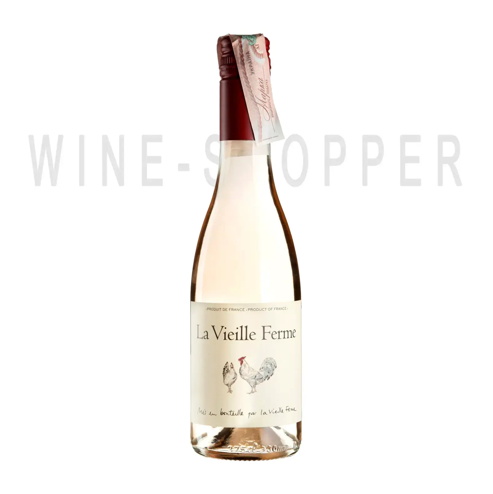 Вино Perrin et Fils La Vieille Ferme Rose Cotes du Ventoux AOC 2019 0.375 л