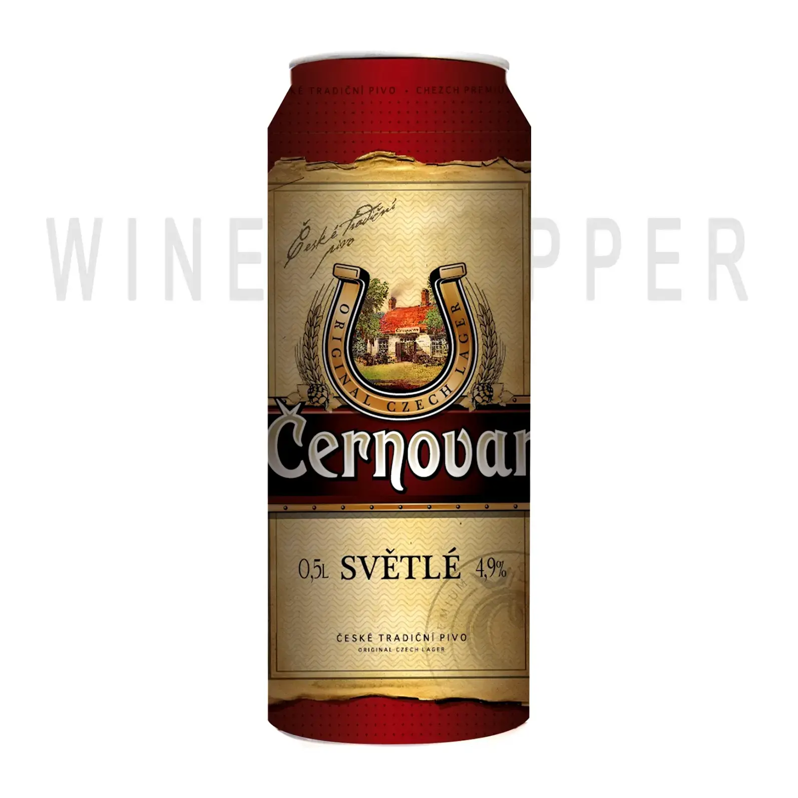 Пиво Cernovar Svetle, in can 0.5 л
