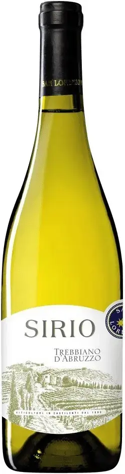 Вино San Lorenzo, Sirio Trebbiano d'Abruzzo DOC 2019 0.75 л