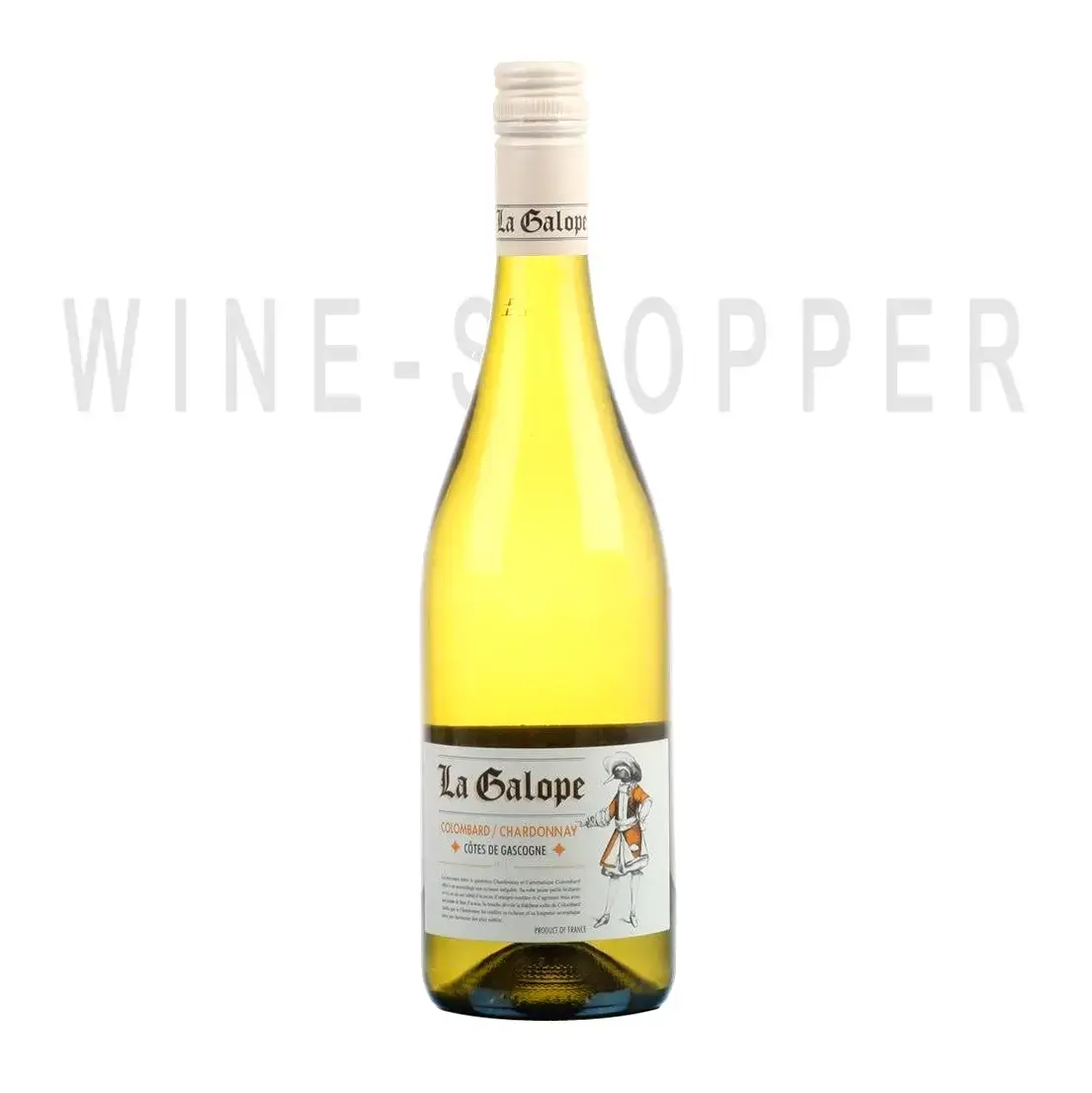 Вино Domaine de l'Herre, La Galope Colombard-Chardonnay, Cotes de Gascogne IGP 2015 0.75 л