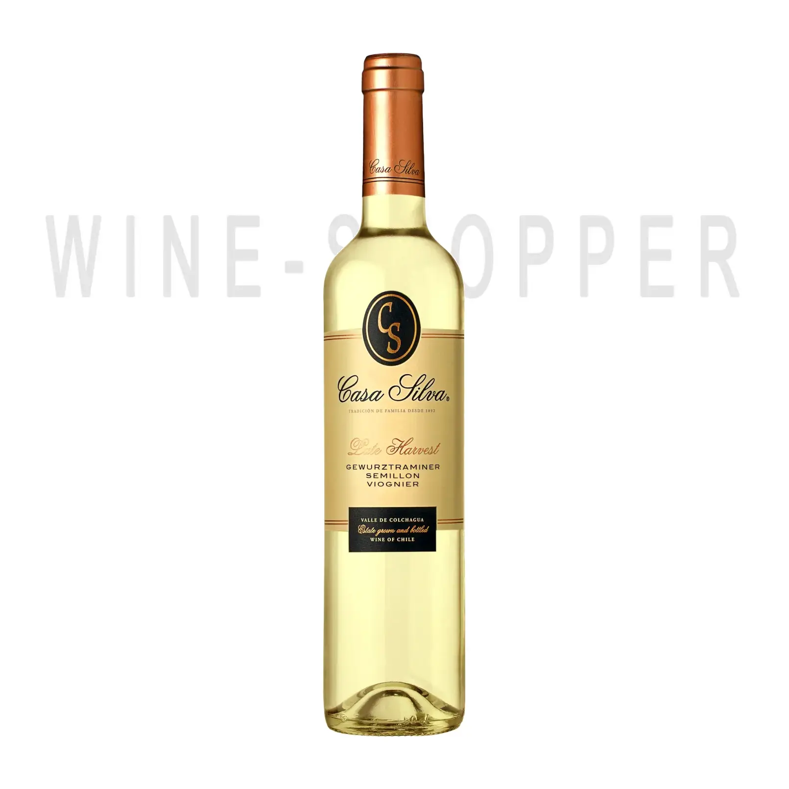Вино Casa Silva, Late Harvest Gewurtztraminer-Semillon-Viognier 2019 0.5 л