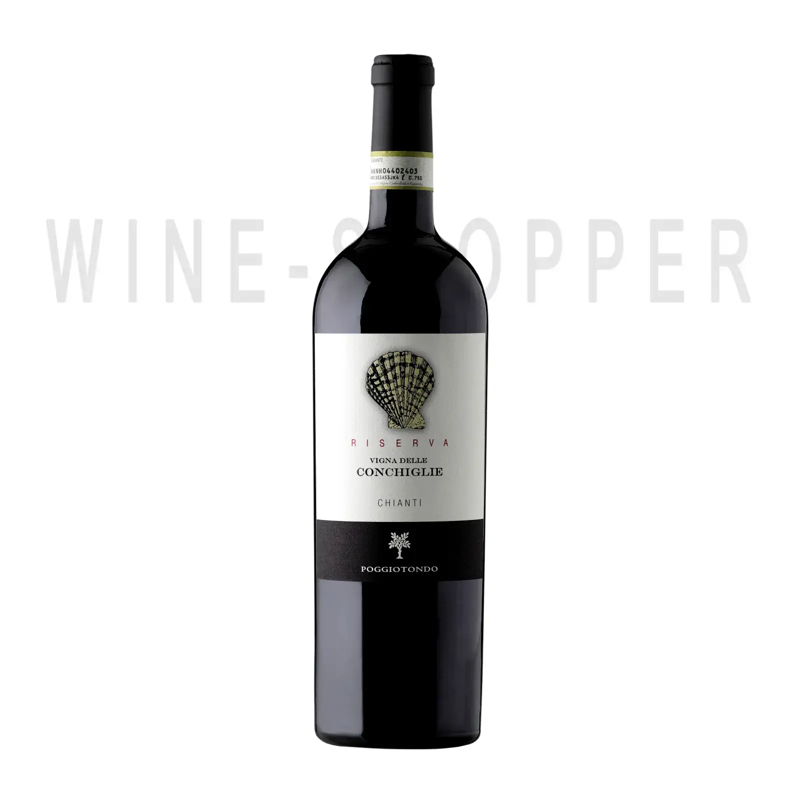Вино Poggiotondo, Vigna delle Conchiglie Chianti Riserva DOCG 2013 0.75 л