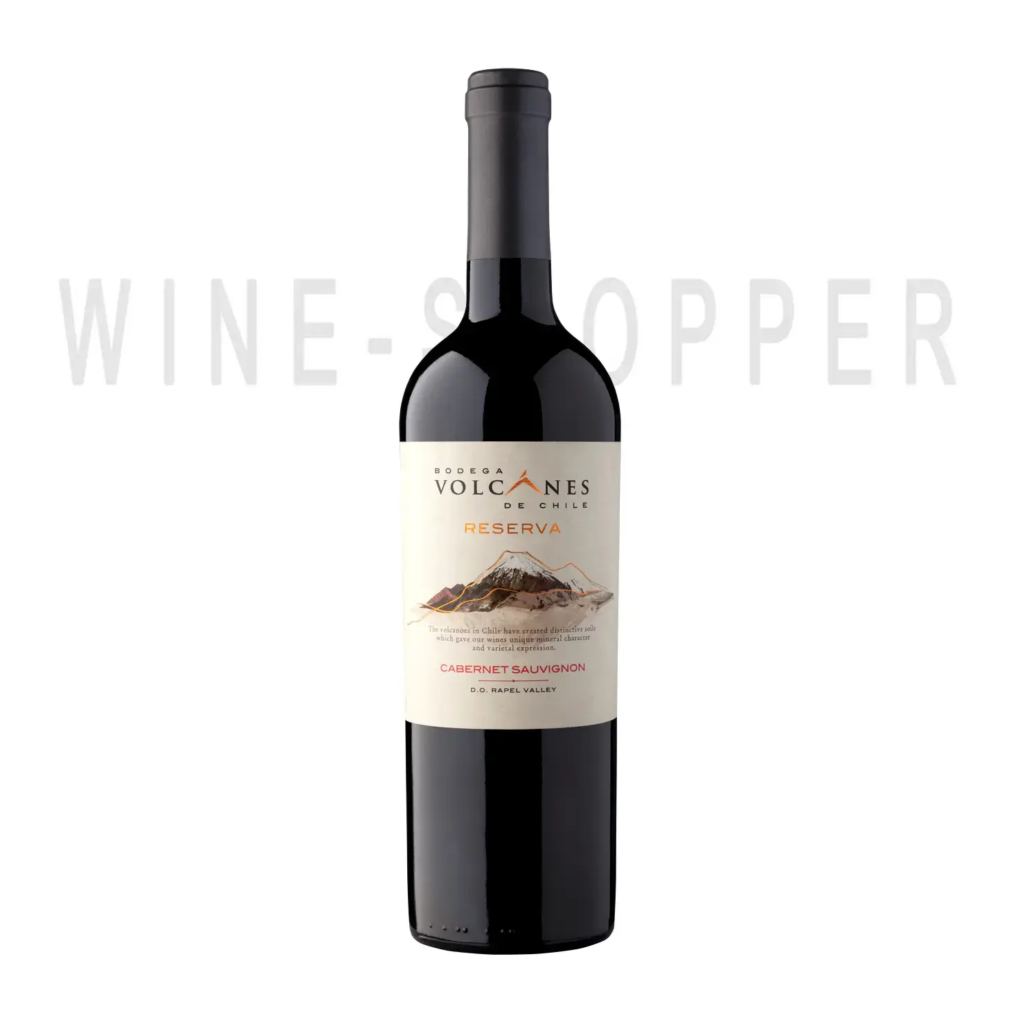 Вино Volcanes, Reserva Cabernet Sauvignon 2017 0.75 л