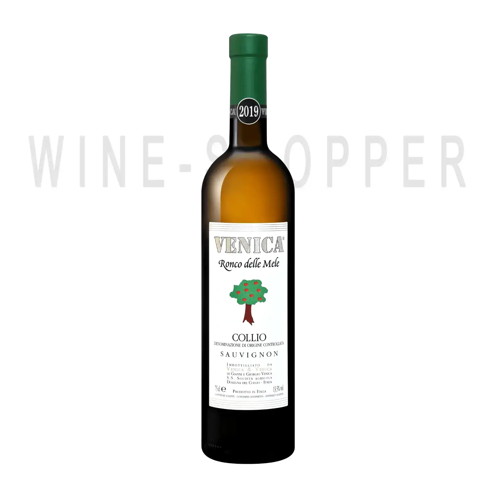 Вино Venica & Venica, Sauvignon Collio DOC Ronco delle Mele 2019 0.75 л