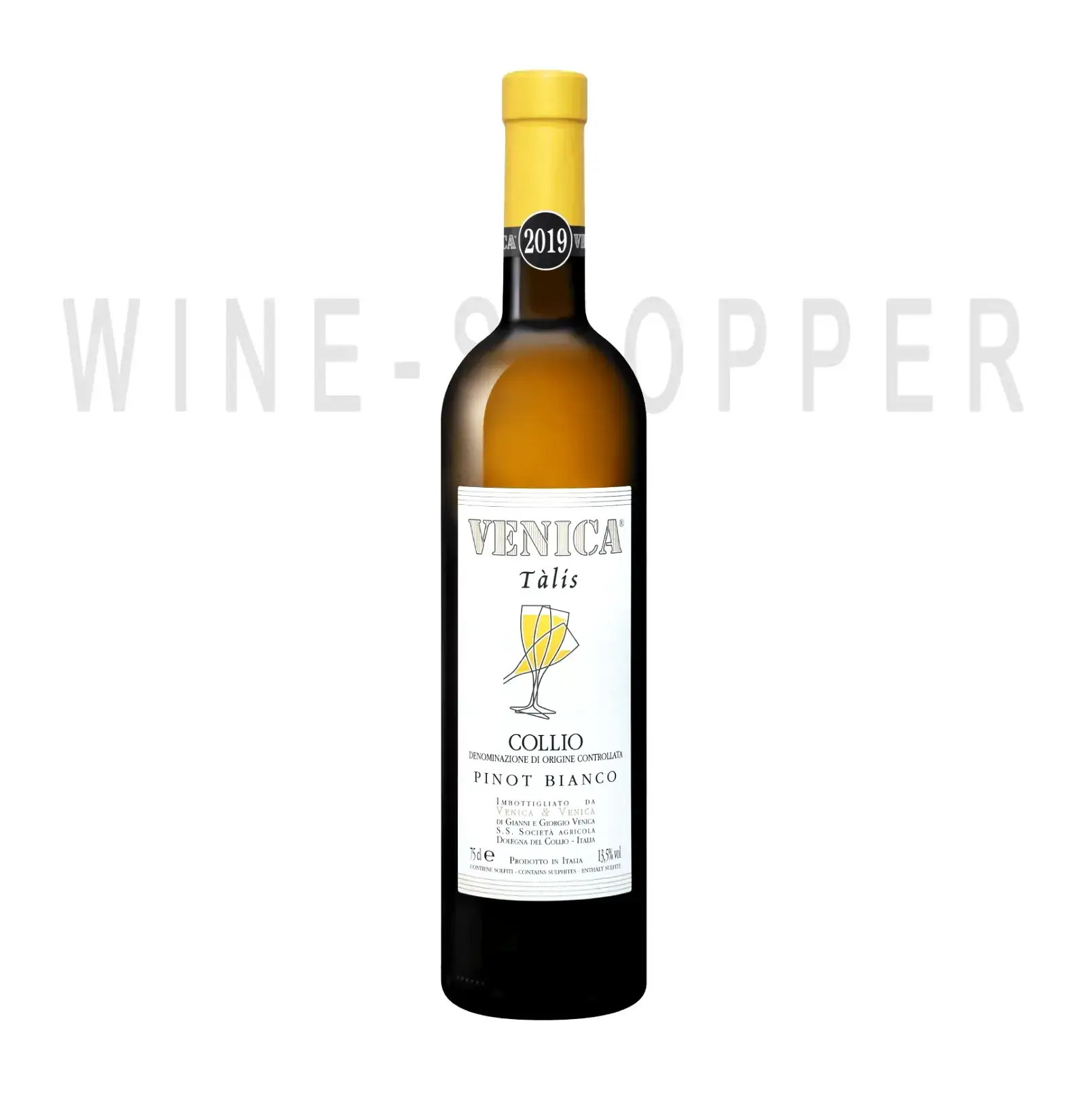 Вино Venica & Venica, Talis Pinot Bianco, Collio DOC 2019 0.75 л