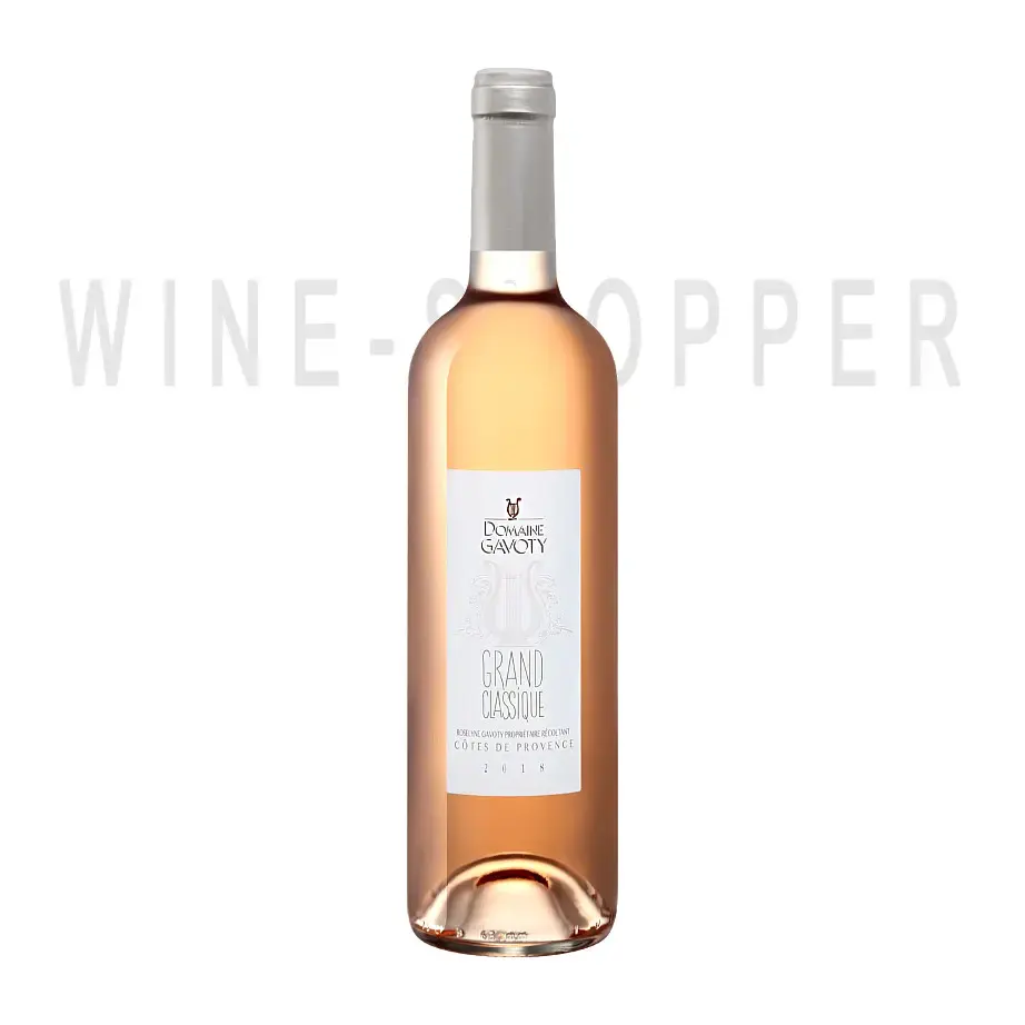 Вино Domaine Gavoty, Grand Classique Rose, Cotes de Provence AOP 2019 0.75 л