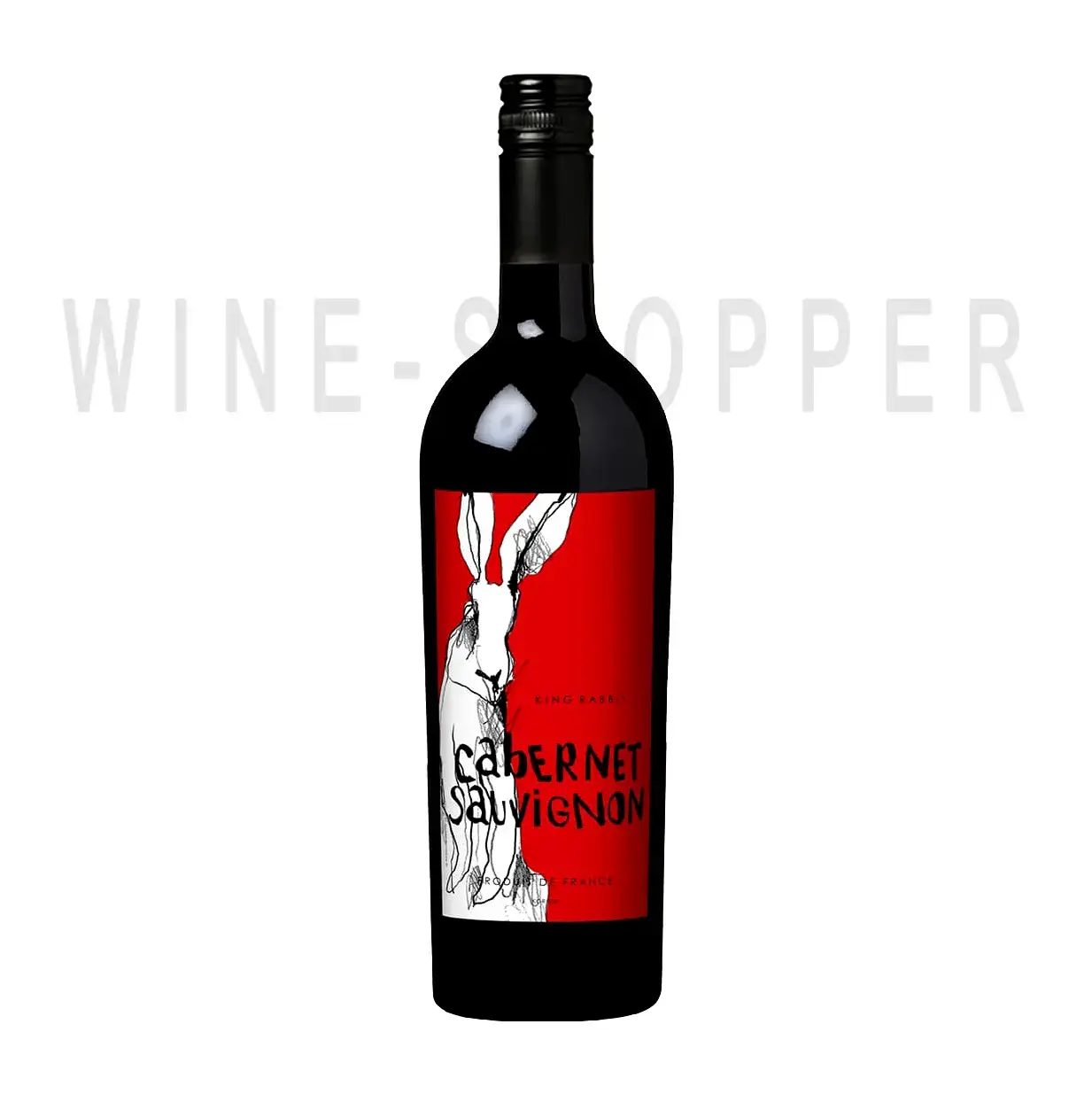Вино King Rabbit Cabernet Sauvignon, Pays d'Oc IGP 2019 0.75 л