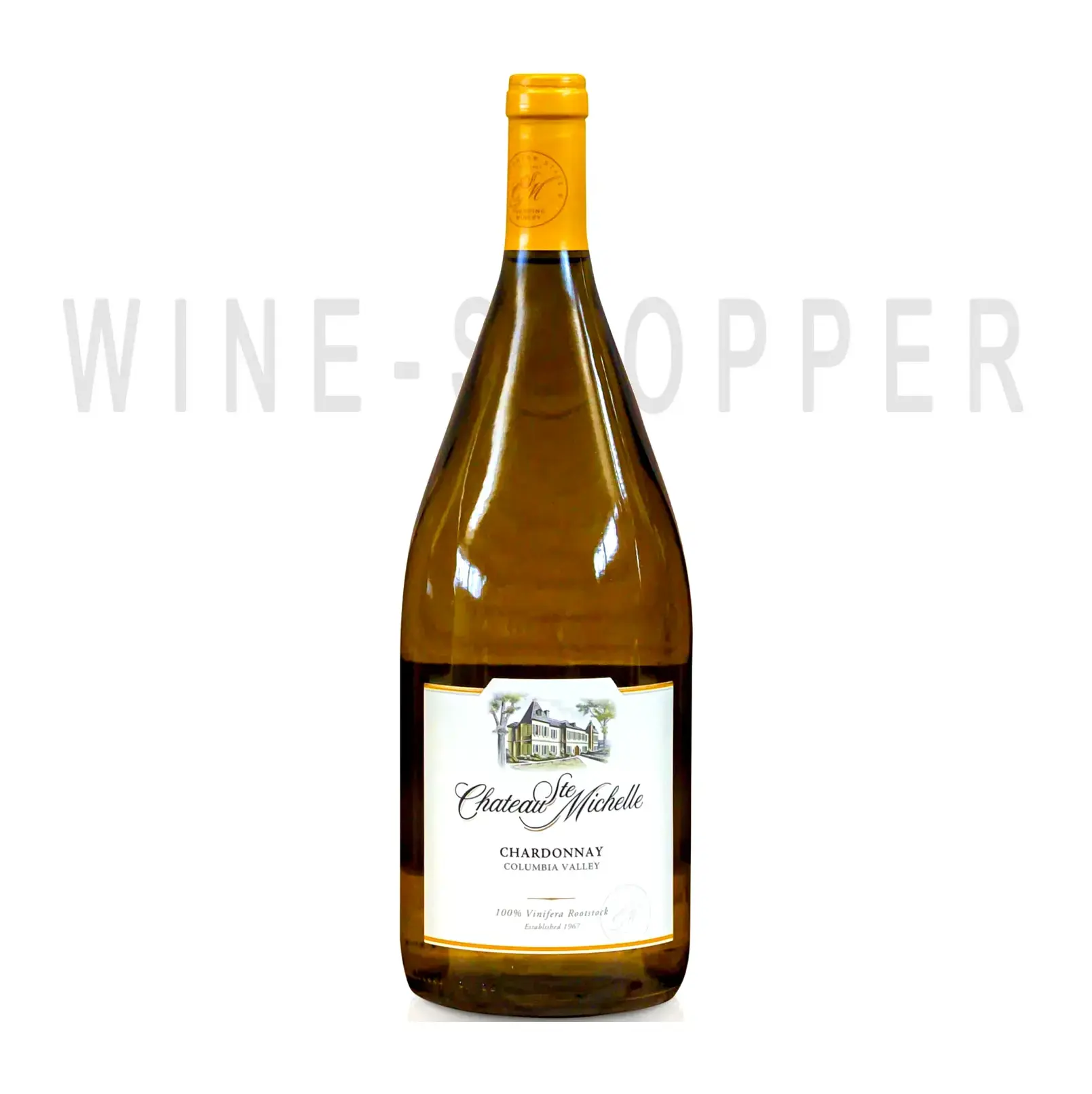 Вино Chateau Ste Michelle, Chardonnay, Columbia Valley 2019 1.5 л