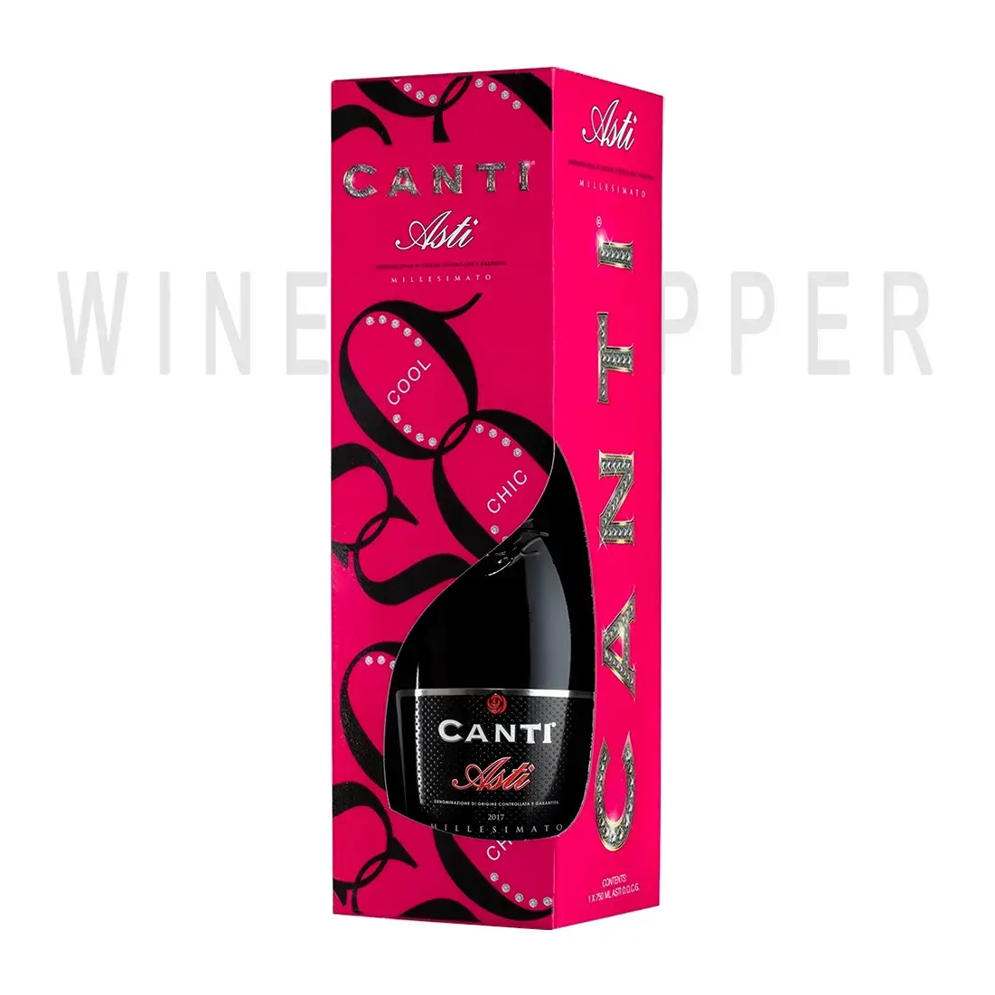 Игристое вино Canti, Asti DOCG, 2019, gift box 2019 0.75 л