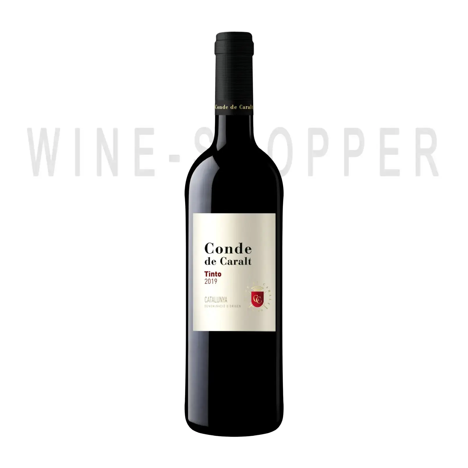 Вино Conde de Caralt, Tinto Seco, Catalunya DO 2019 0.75 л