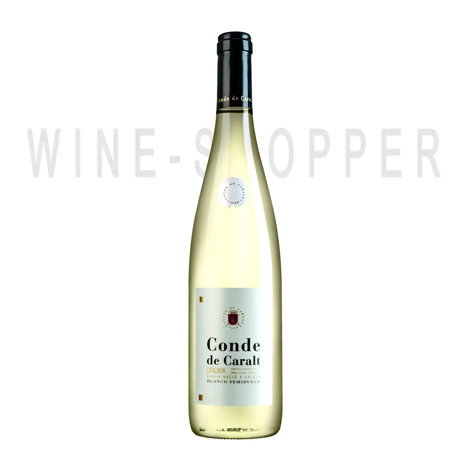 Вино Conde de Caralt, Blanco Semidulce, Catalunya DO 2019 0.75 л