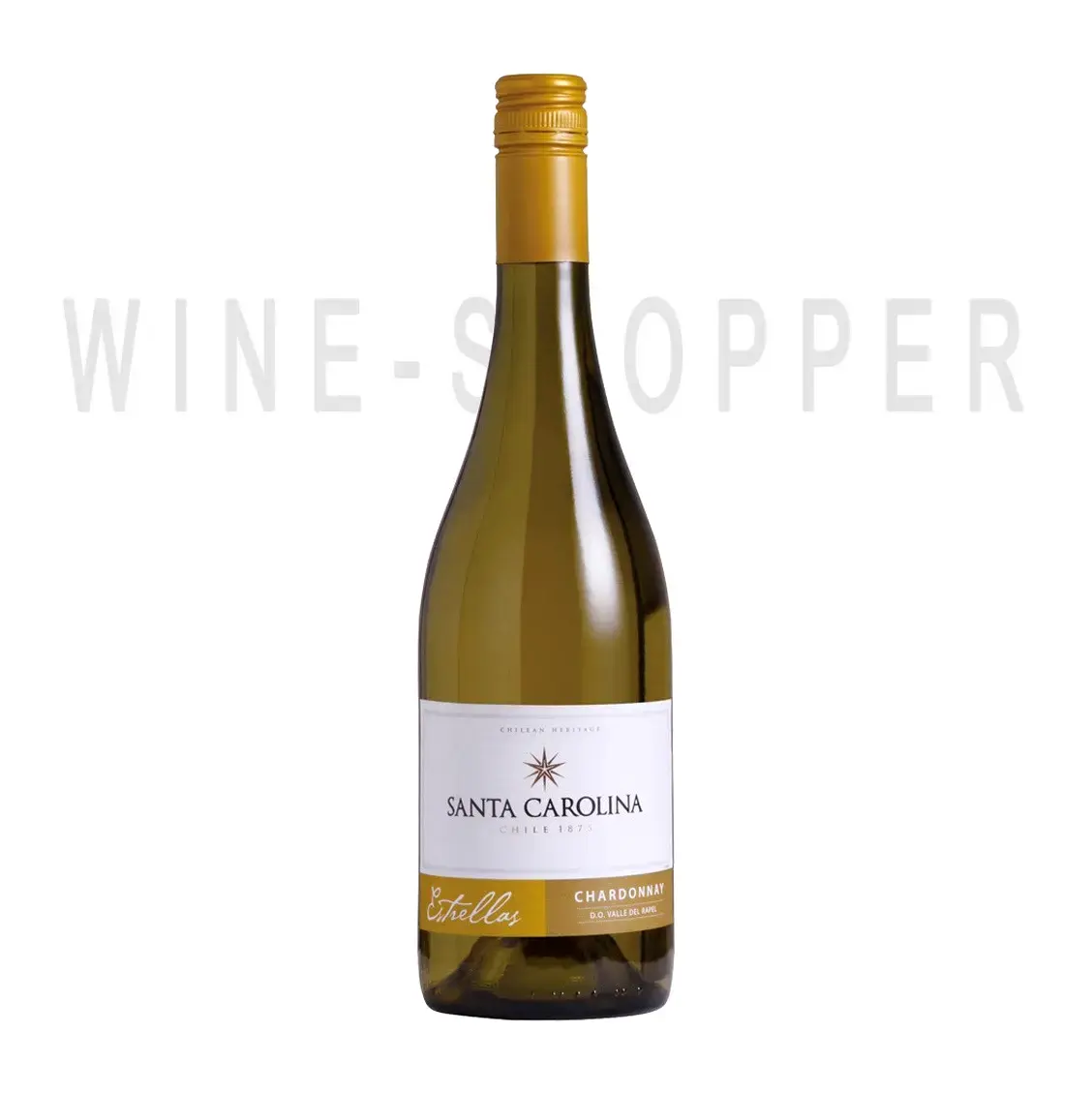Вино Santa Carolina, Estrellas Chardonnay 2019 0.75 л