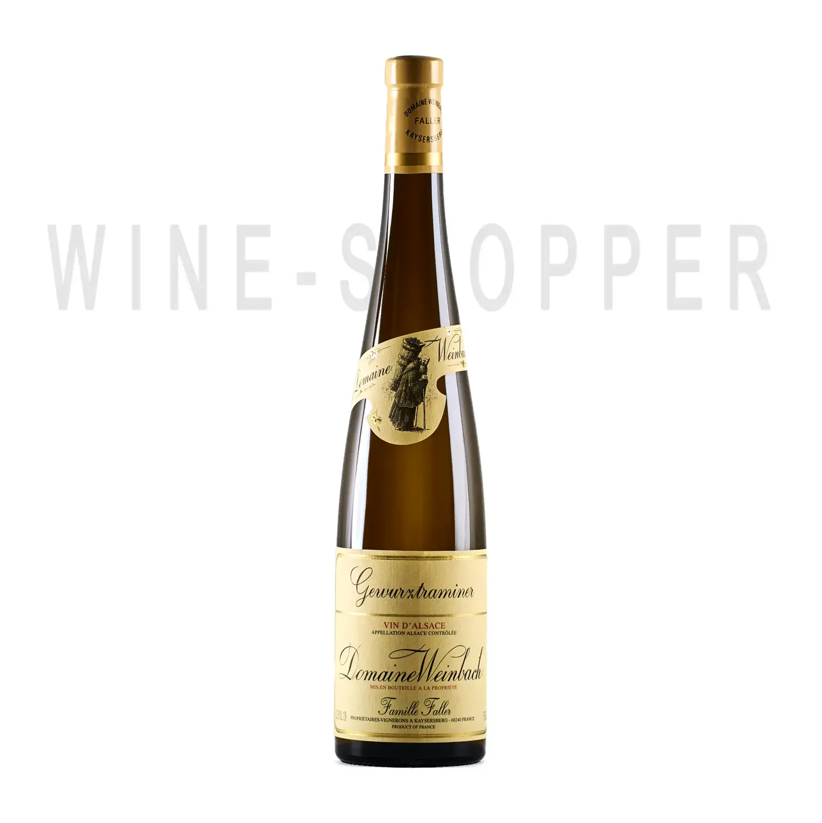Вино Domaine Weinbach, Gewurztraminer 2019 0.375 л