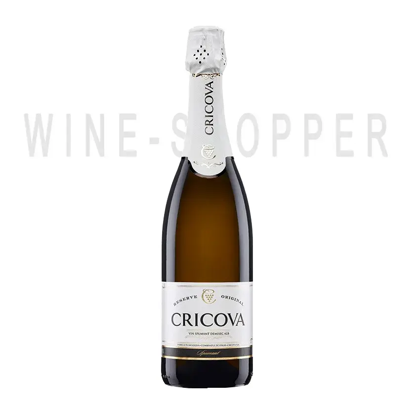 Игристое вино Cricova, Spumant Original White Semi-Dry 0.75 л