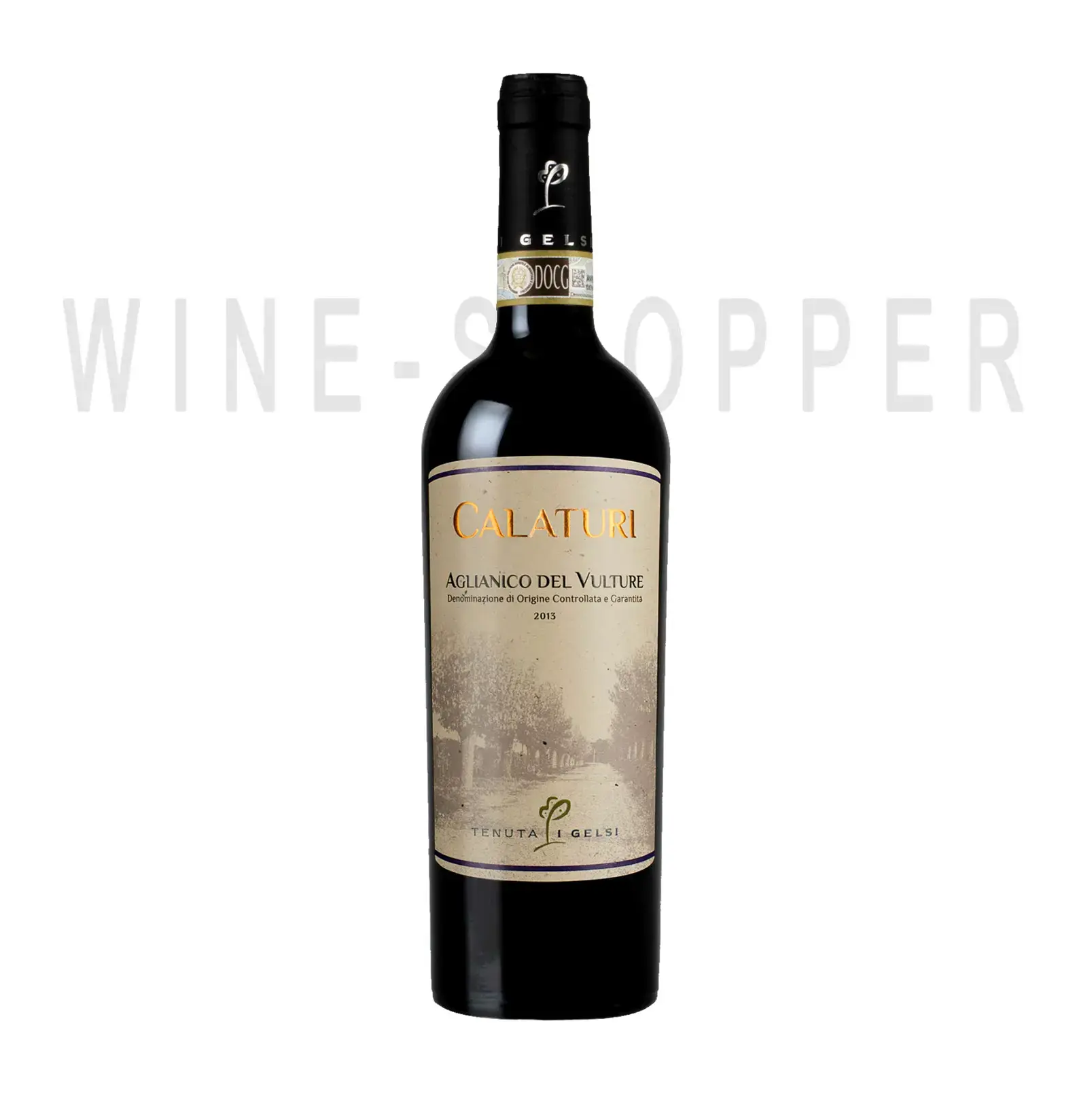 Вино Tenuta i Gelsi, Calaturi Aglianico del Vulture DOCG 2013 0.75 л