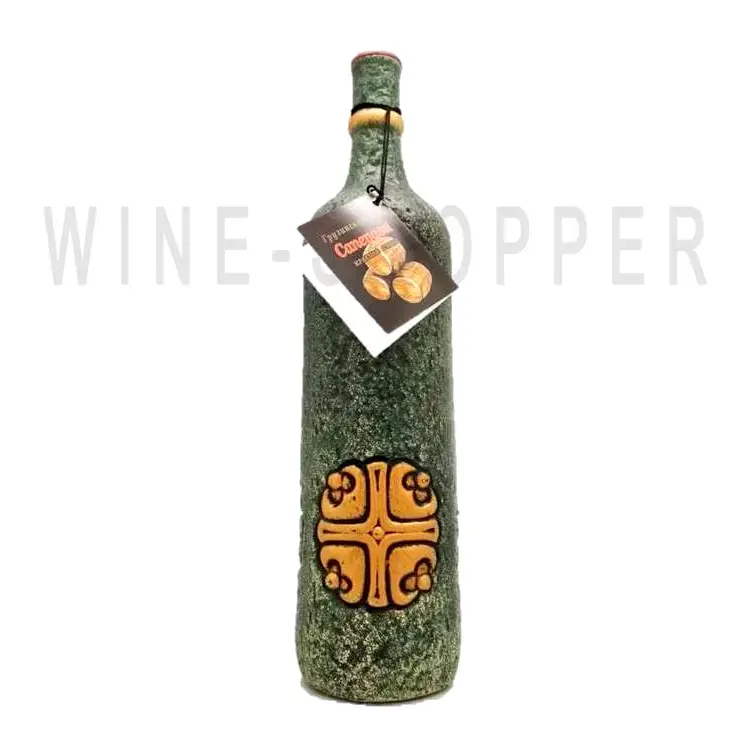 Вино Usakhelauris Venakhebi, Saperavi, ceramic bottle 0.75 л