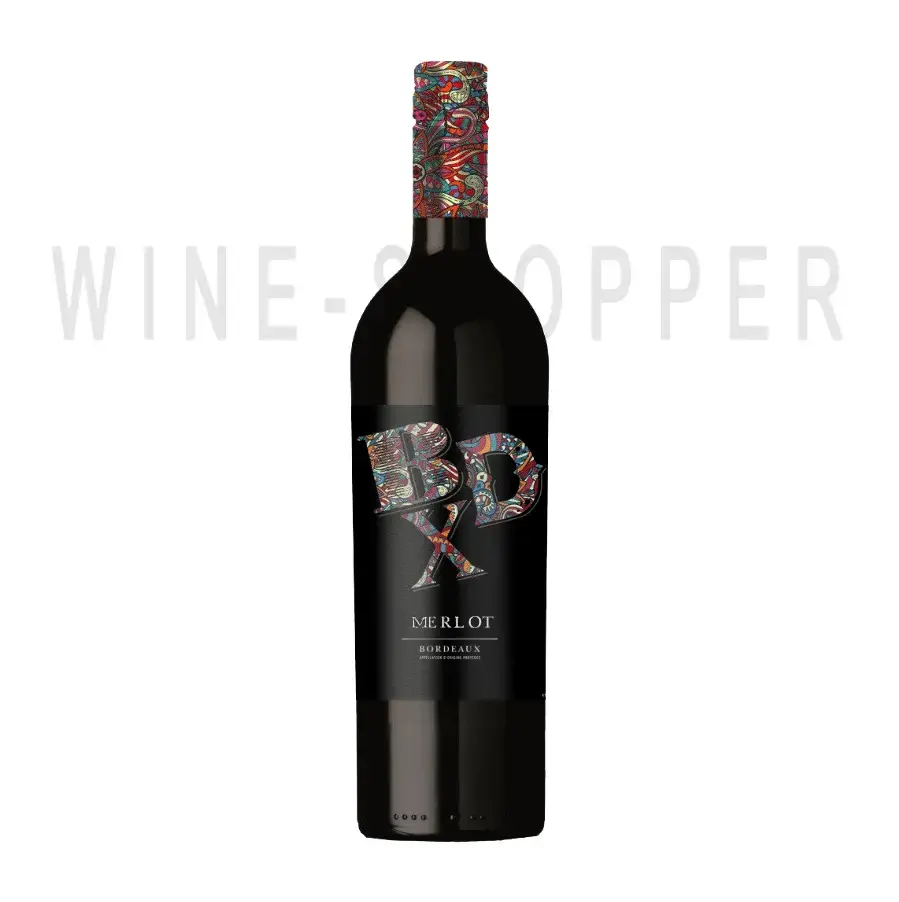 Вино BDX Merlot, Bordeaux AOC 0.75 л