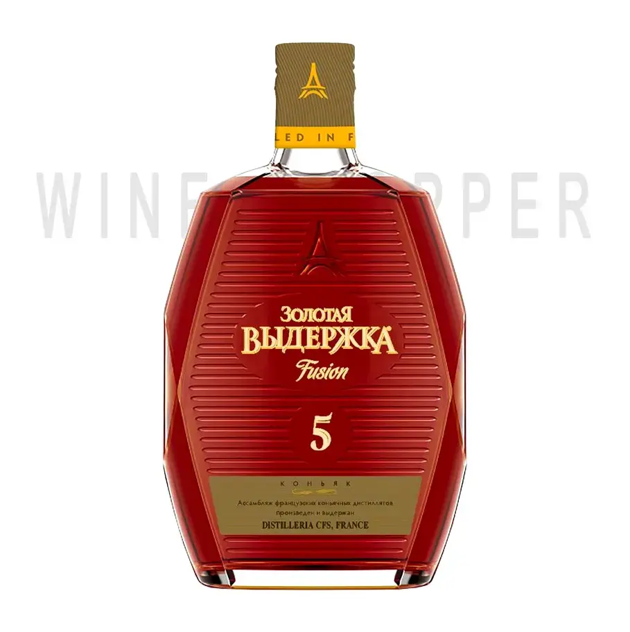 Коньяк Золотая Выдержка Фьюжн 0.25 л
