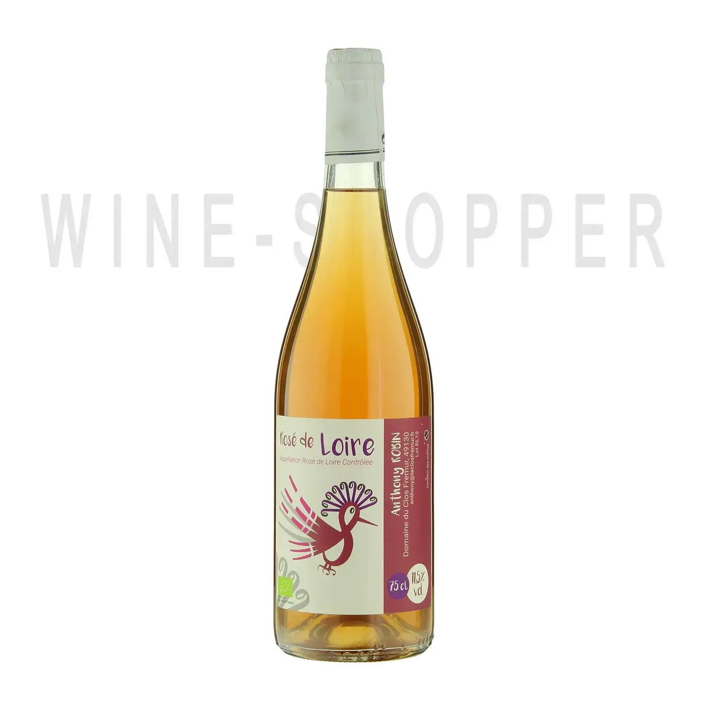 Вино Le Clos Fremur Rose de Loire AOC 2020 0.75 л