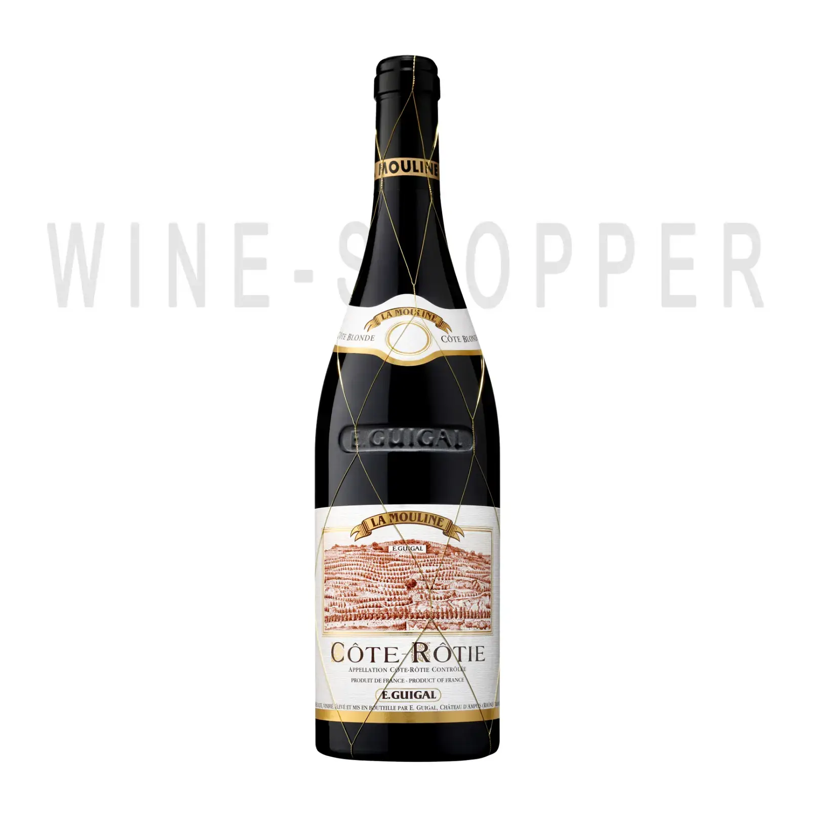 Вино E. Guigal, Cote-Rotie La Mouline Cote Blonde 2017 0.75 л