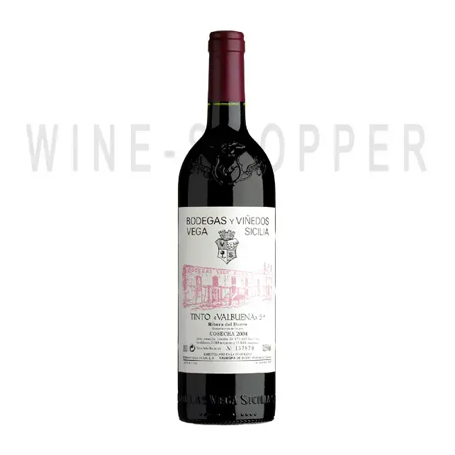 Вино Bodegas Vega Sicilia, Ribera del Duero DO Valbuena 5 2004 0.75 л