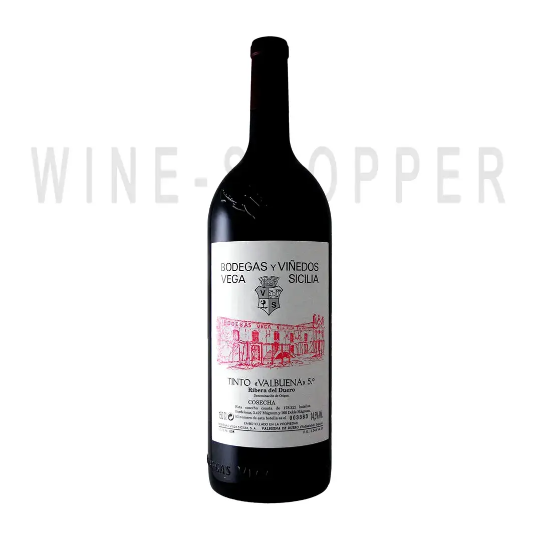 Вино Ribera del Duero DO Valbuena 5 2016 1.5 л