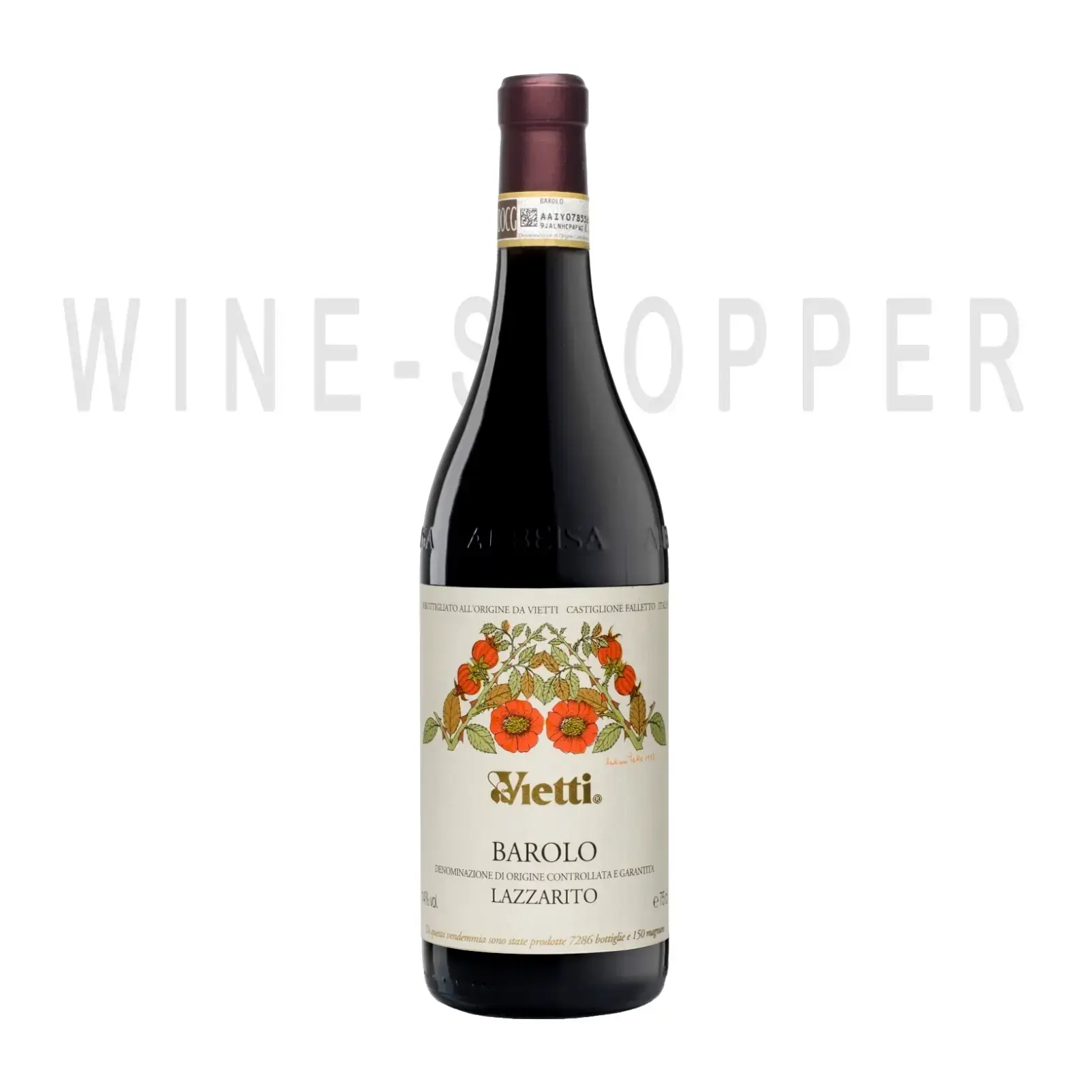 Вино Barolo Lazzarito DOCG 2017 0.75 л