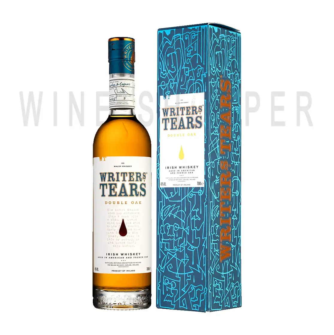 Виски Hot Irishman, Writers Tears Double Oak, gift box 0.7 л