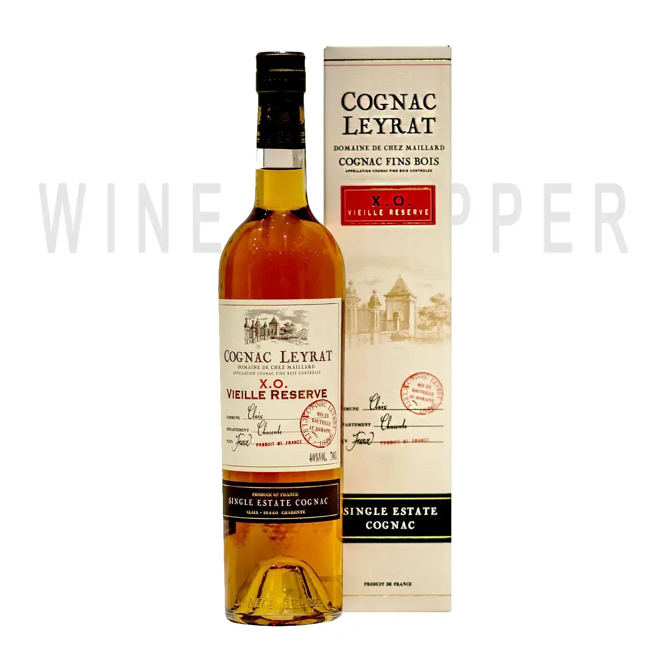 Коньяк Leyrat XO Vieille Reserve gift box 0.7 л