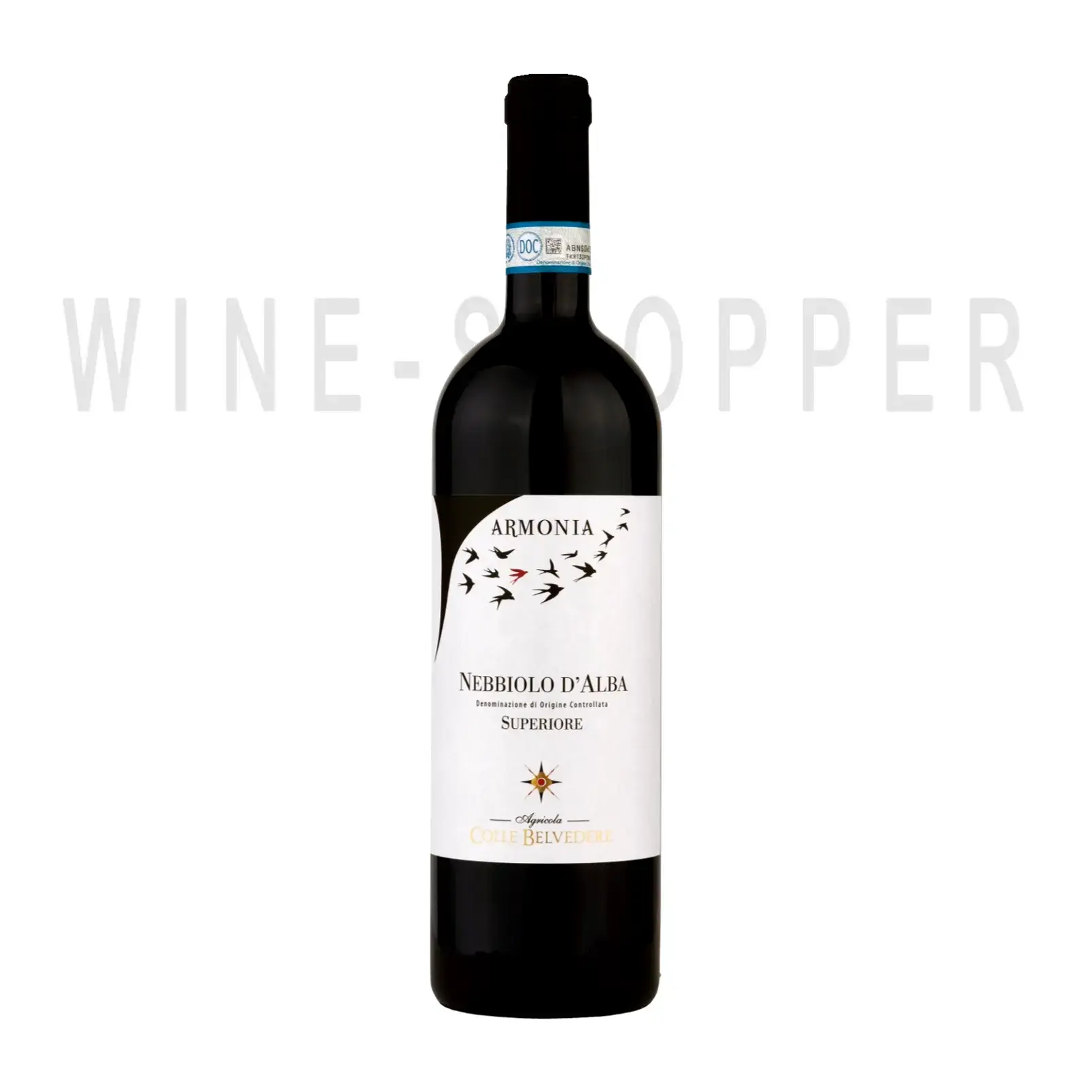 Вино Colle Belvedere, Armonia Nebbiolo d'Alba DOC Superiore 2017 0.75 л